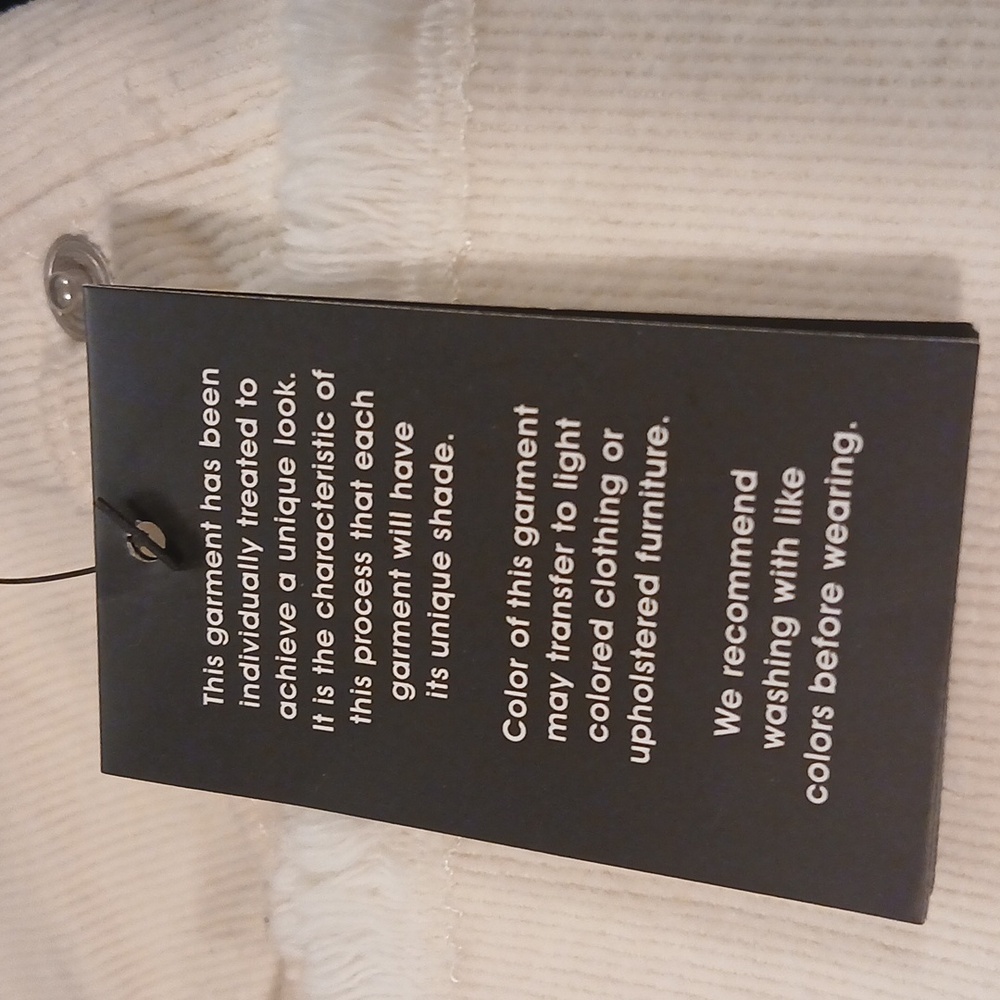 Celebrity Pink Cream White Flare Curdoroy - Picture 4 of 5